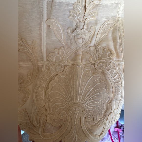 Zimmerman rebellion corset , beige Cream Lace Dress size 2 medium - Picture 5 of 10